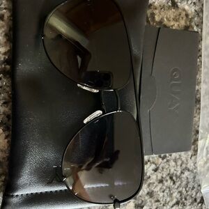 Quay Australia Black Sunglasses NWT